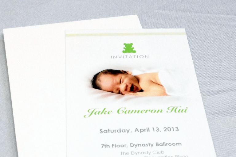 Design And Print Event Invitations – Double Full Moon